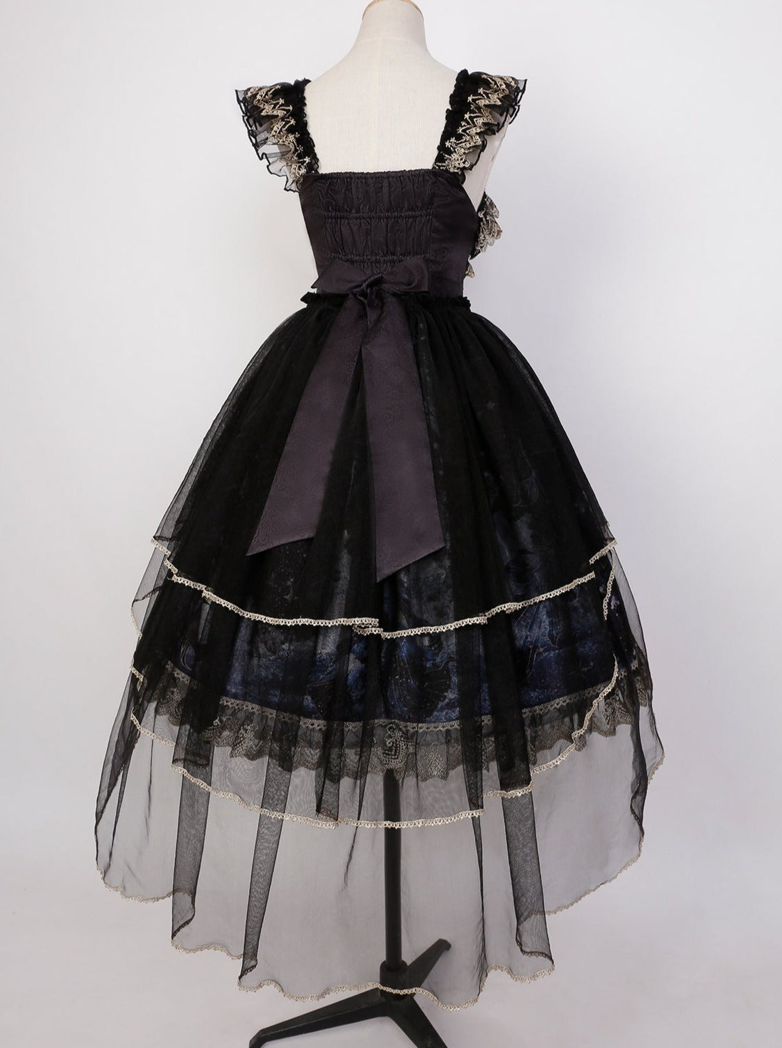 Gothic Lolita Dark Sass Skirt
