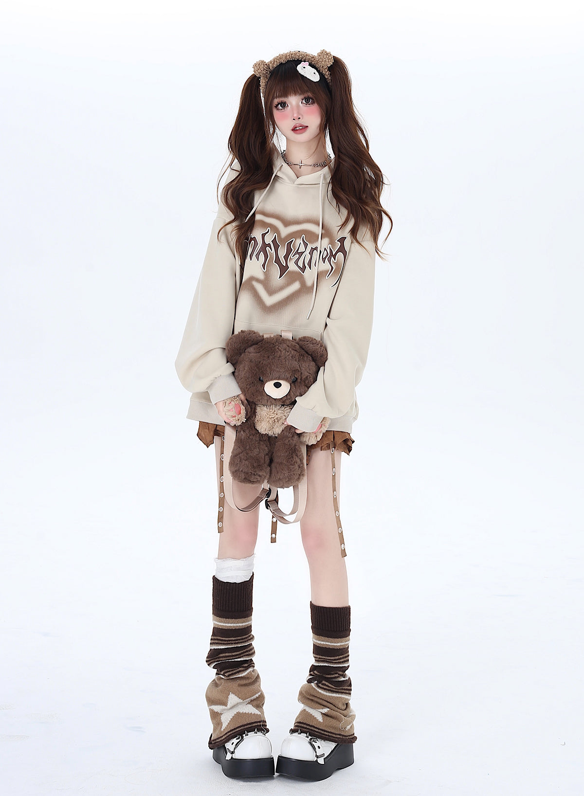 Kapuzenpullover American Cool Oversized Love Letter