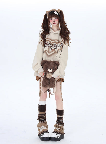 Kapuzenpullover American Cool Oversized Love Letter