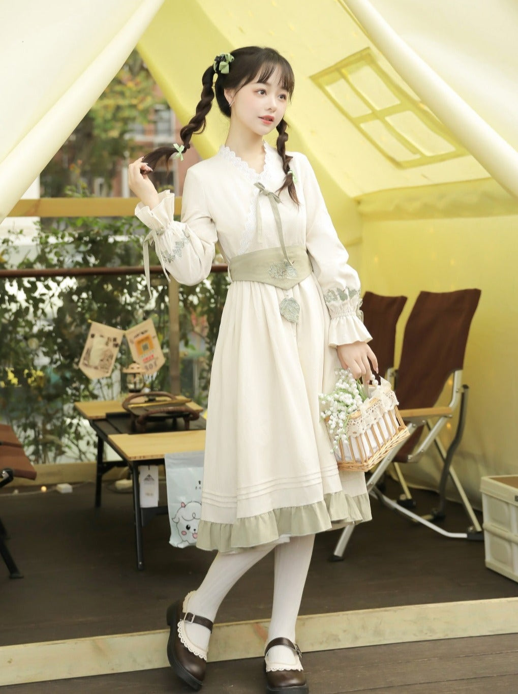 ドレス チャイナ カーディガン レトロ ショート ロリータ