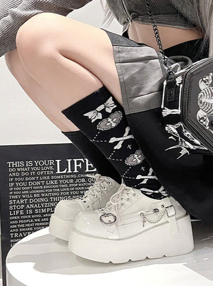 Punk Platform Shoes Studded Lolita
