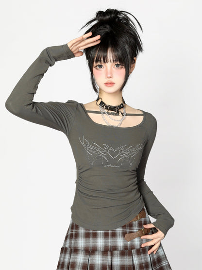 Print American Long T Totem Slim