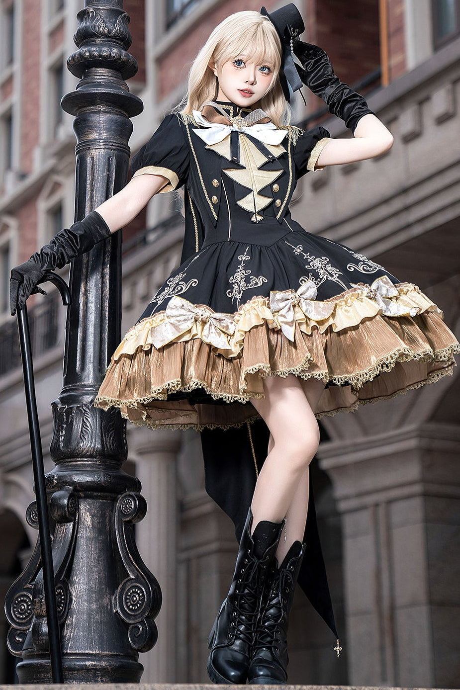 Schalkleid Dark + Cute Lolita