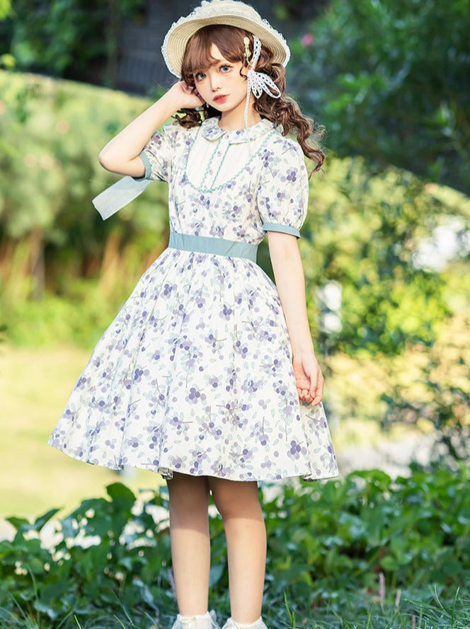 Summer Dress Flower Apron Flower + Retro