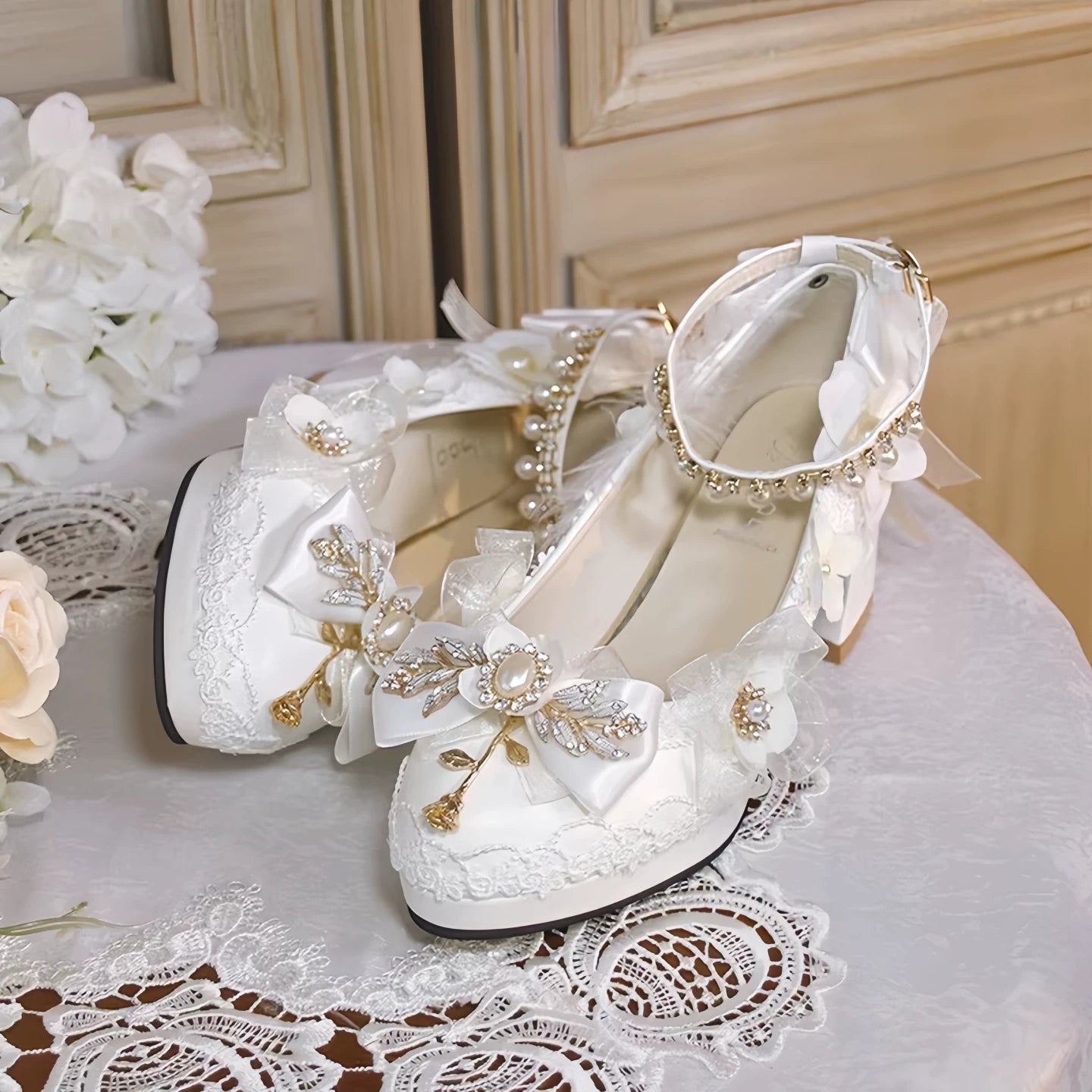 Lolita Tea Party Shoes – Handmade High Heels