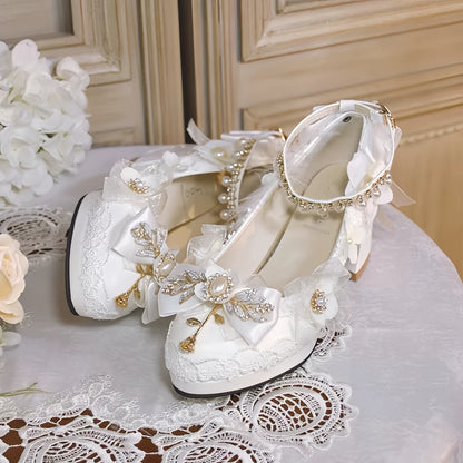 Lolita Tea Party Shoes – Handmade High Heels