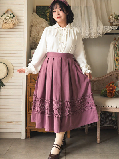 シャツ ダブル エレガント カラー レトロ