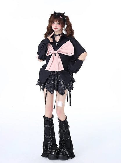 Bow Chic Big Sweet Top Open