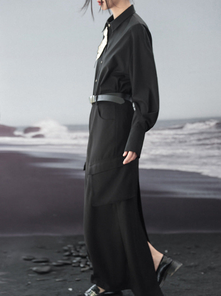 Sleeve China Design New Shirt Volume Niche Printed