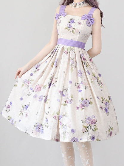 Lolita Blumenkleid Retro