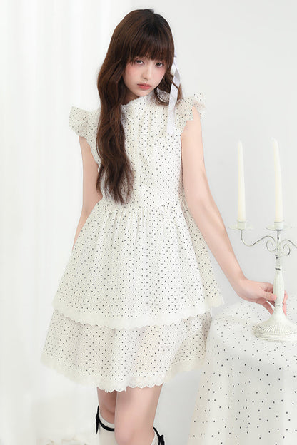 Cake Flying Doppelärmelkleid