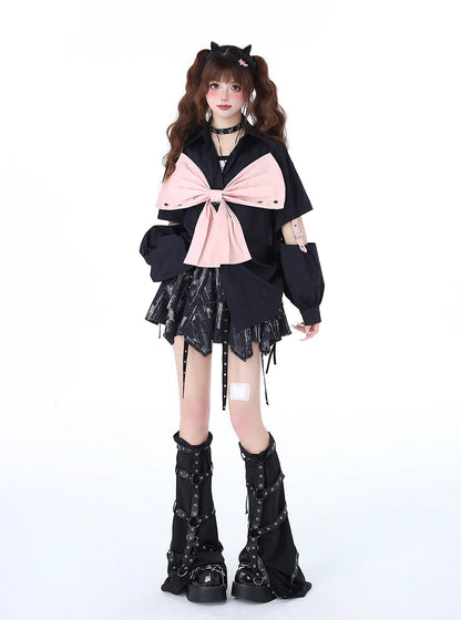 Bow Chic Big Sweet Top Open