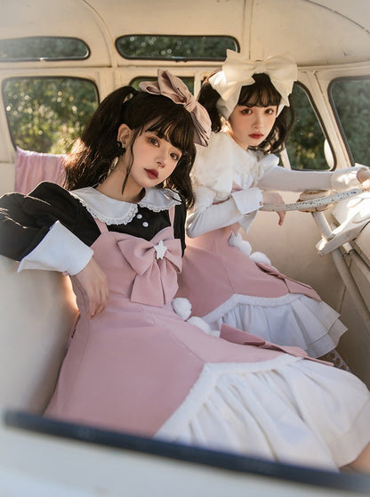 カラースカート ドールサス スウィートロリータトップ ボンボン