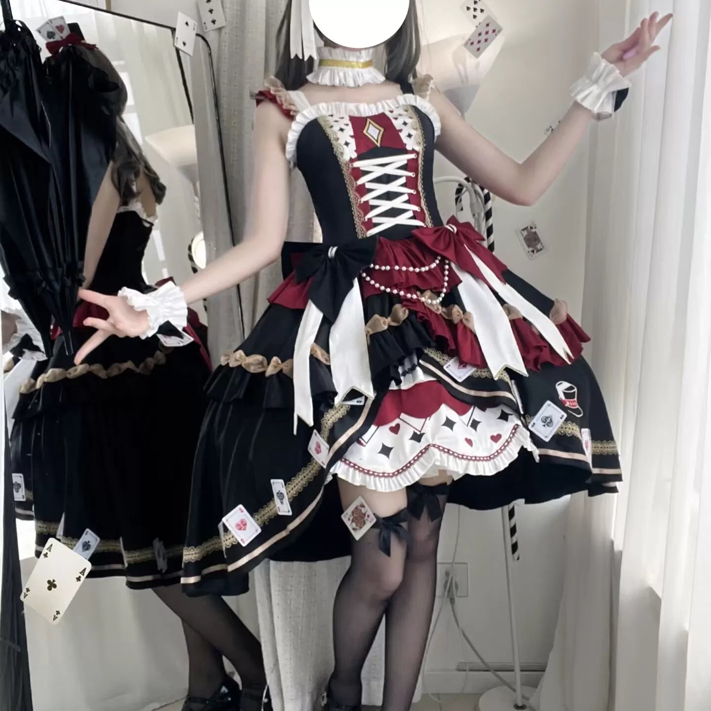 Playing Card Queen Lolita JSK