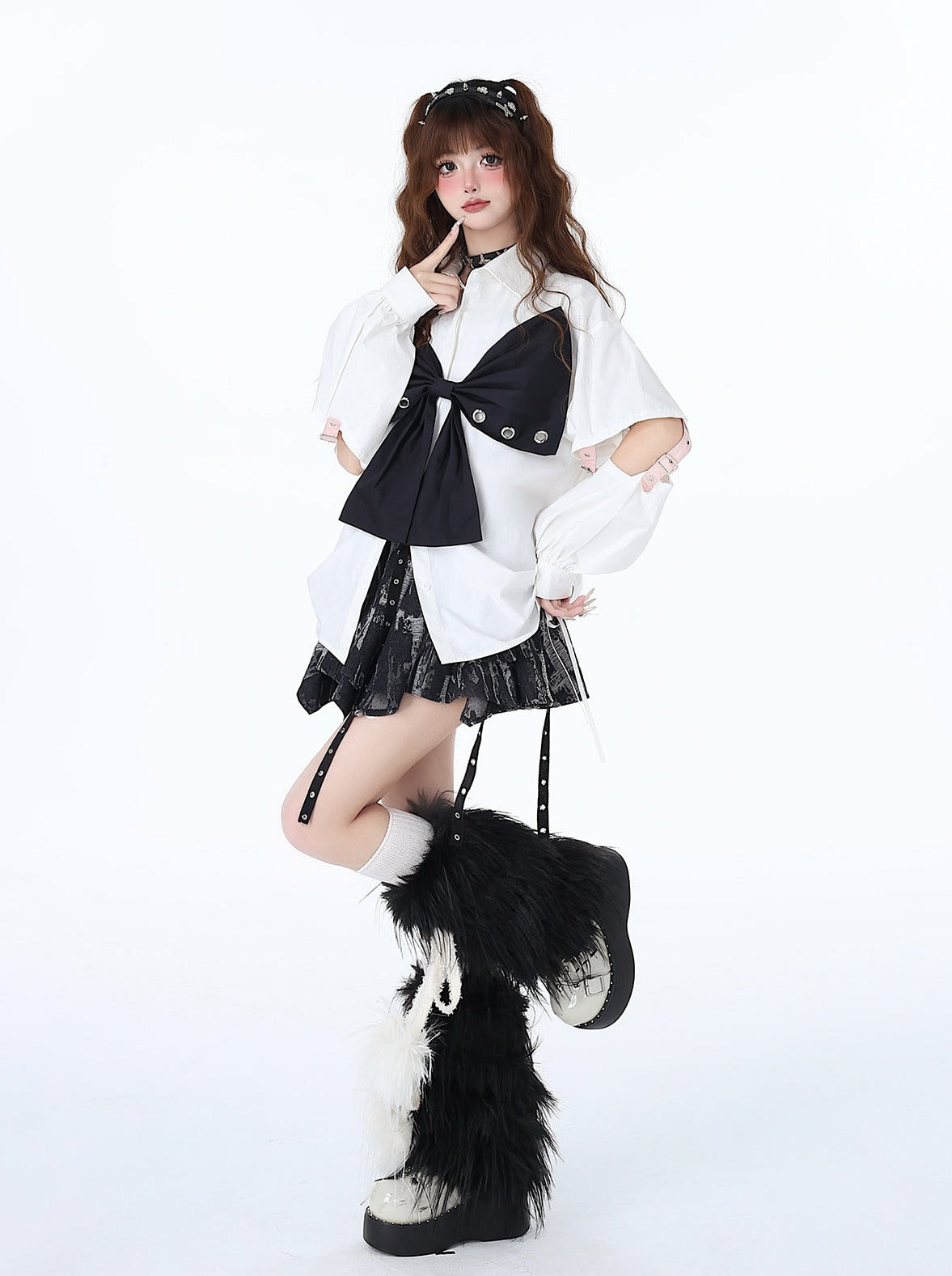 Bow Chic Big Sweet Top Open