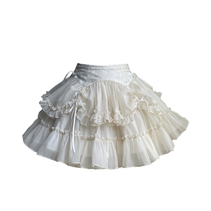 Veiled Butterfly Gothic Lolita Corset & Skirt | Luna Script