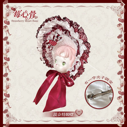 Strawberry Bone Sweet Doll Lolita OP & JSK Dress