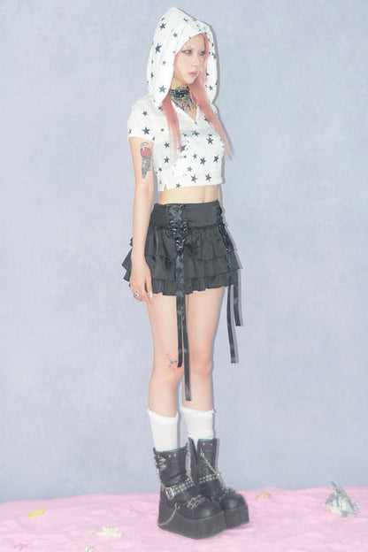 耳のスパイシーなスターガールトップスバニー