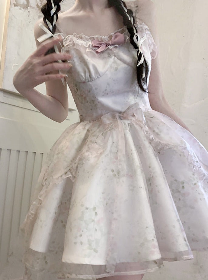 ガーゼスカートプリンセスドレス