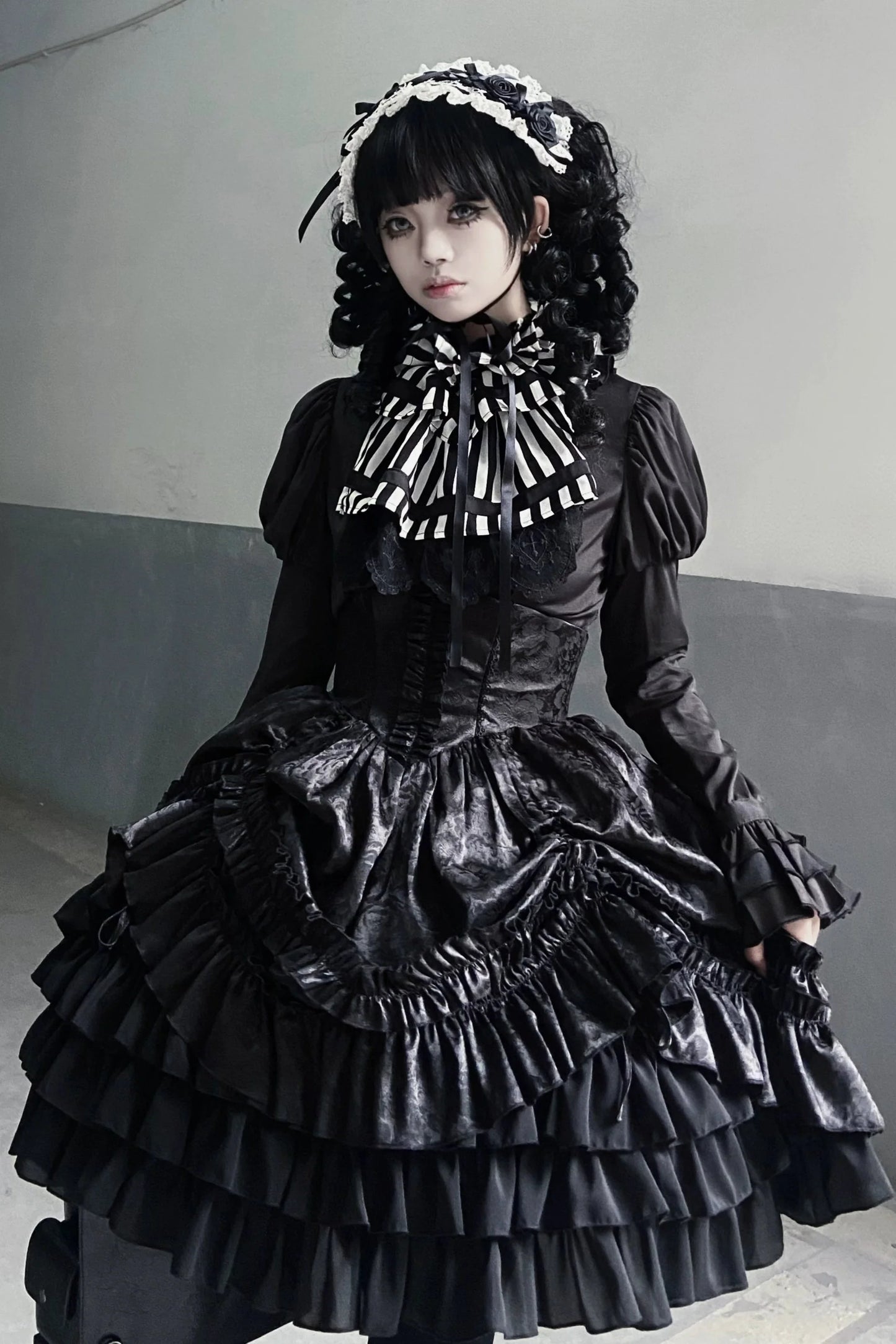 フリルロリータスカートゴシック