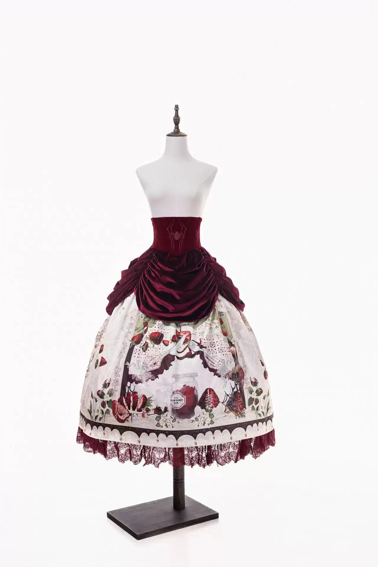 Hunting Monster Strawberry Series – Velvet Lolita Dress / SK / Coat / Top
