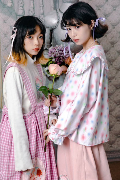 チェックレトロパンツ バルーンサーカス