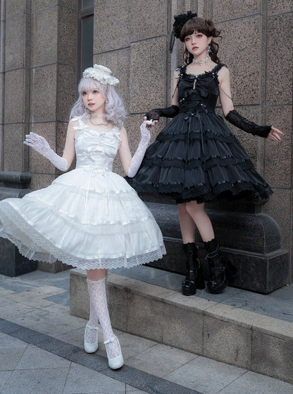 Super Fee Kleid Lolita Prinzessin Hosenträger