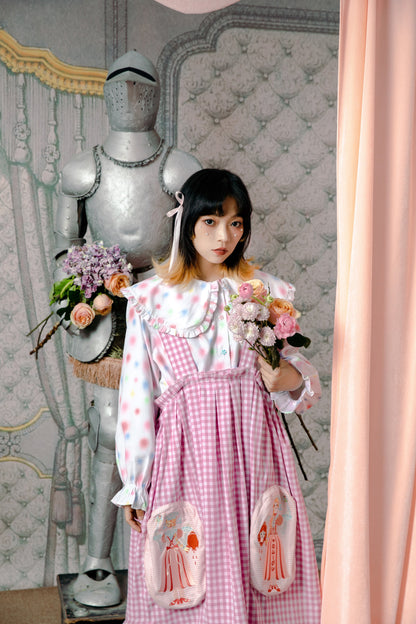 チェックレトロパンツ バルーンサーカス