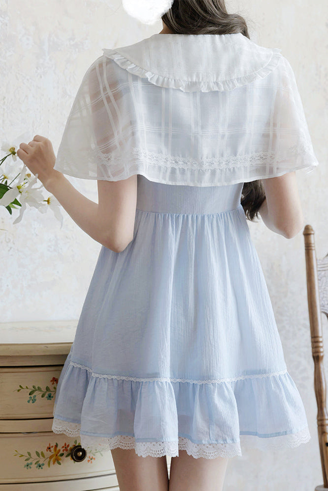 Zwei Vintage Klares Süßes Stück Kleid