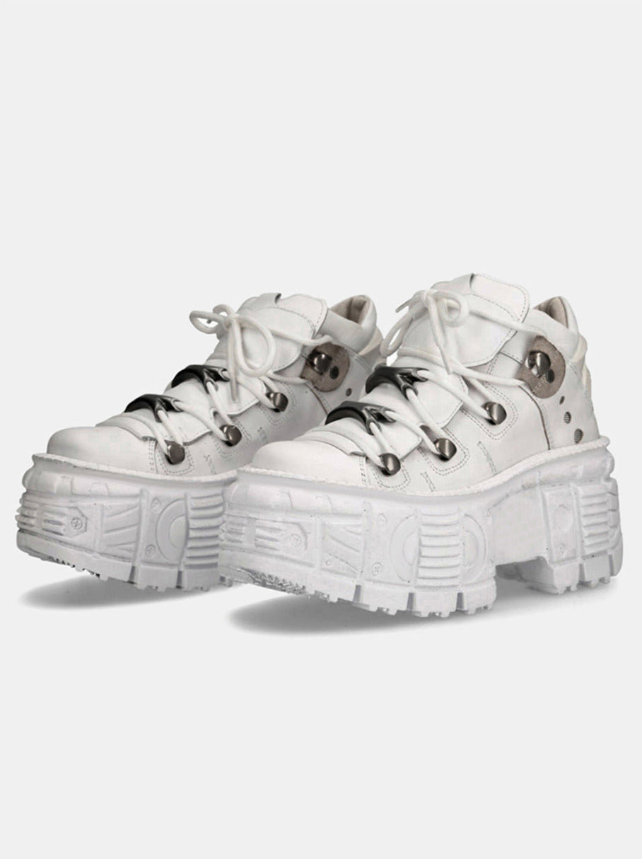 スタイルカットハイダークパンクストリートレトロシューズソールタンク