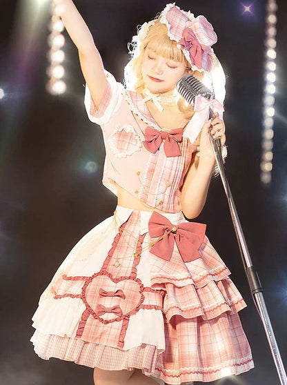 アイドルスナイパー ピンクロリータスーツ