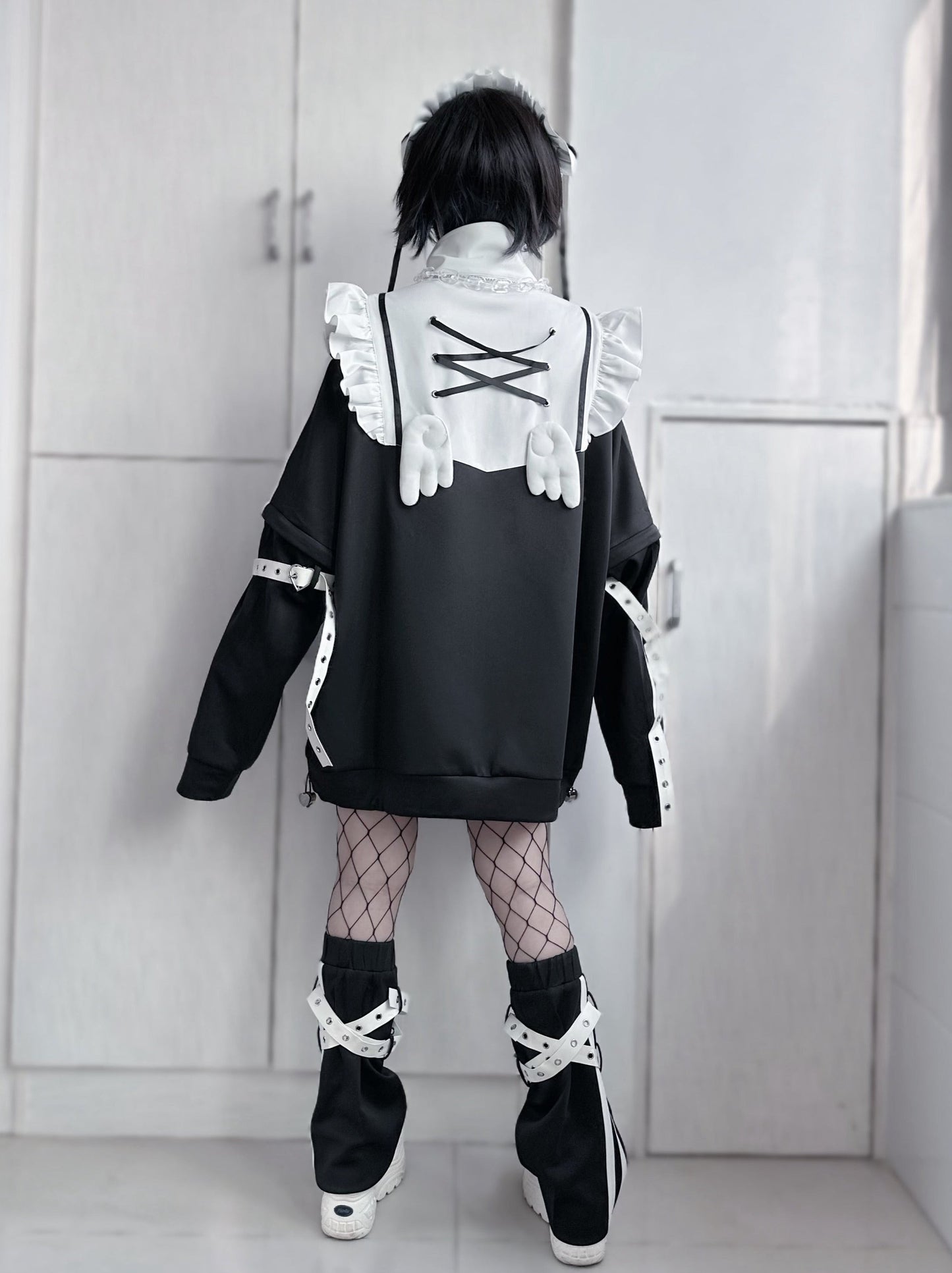 Bionic Black Set Angel Complete Gray Angel Neighborhood