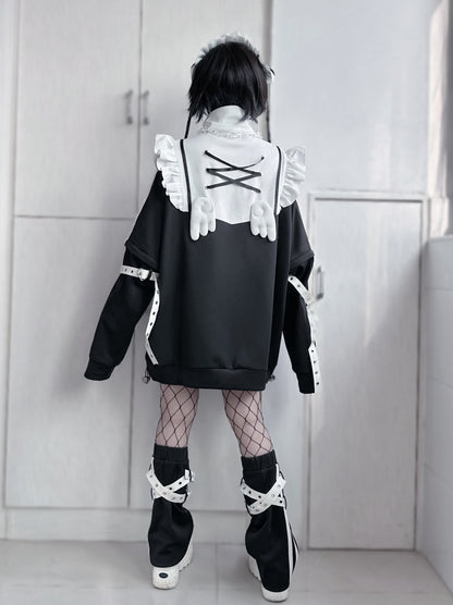 Bionic Black Set Angel Complete Gray Angel Neighborhood