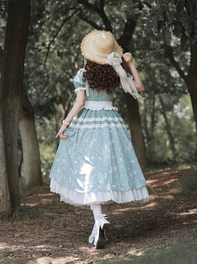 Lilienkleid Chanson Retro Puppe Lolita