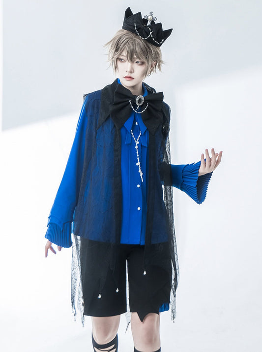 Elegante Prinzen-Krawatte mit Schleife + Hemd und Halbhose