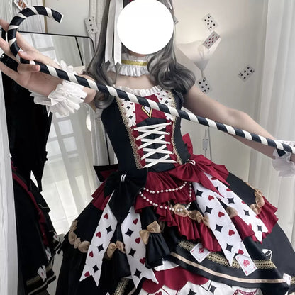 Playing Card Queen Lolita JSK