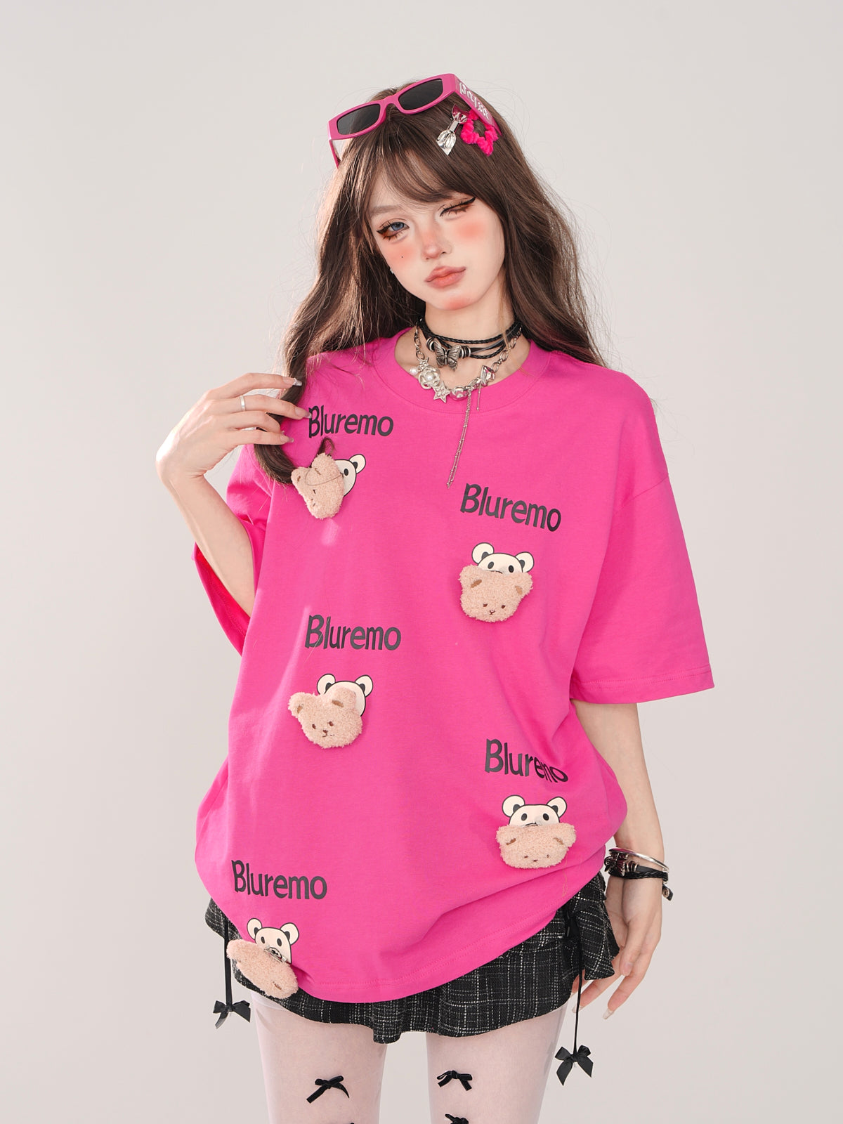 Tops Bear Design Summer Over