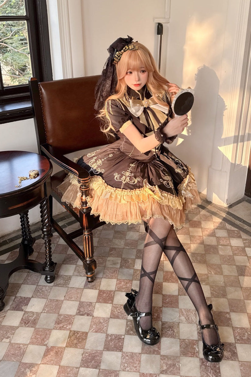 Schalkleid Dark + Cute Lolita