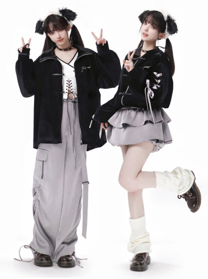 New Buckle Velvet Design China Limited Set