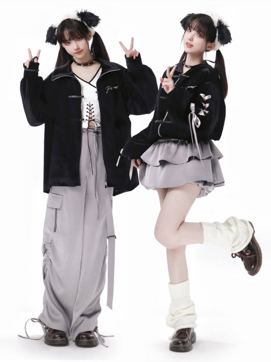 New Buckle Velvet Design China Limited Set