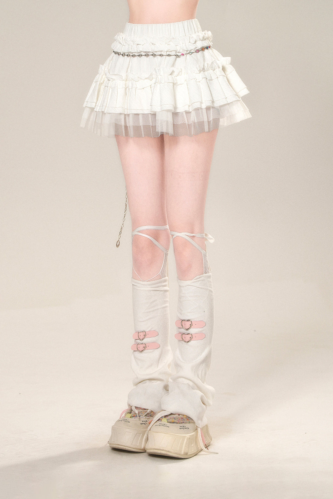 メッシュスカート フロウ ミニ