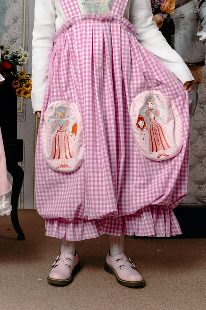 チェックレトロパンツ バルーンサーカス