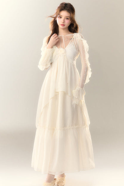 Mondscheinkleid Weiß