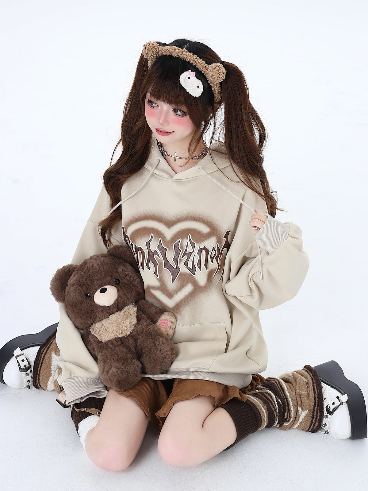 Kapuzenpullover American Cool Oversized Love Letter