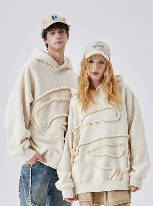 Logo Loose Hoodie Hooded Unisex