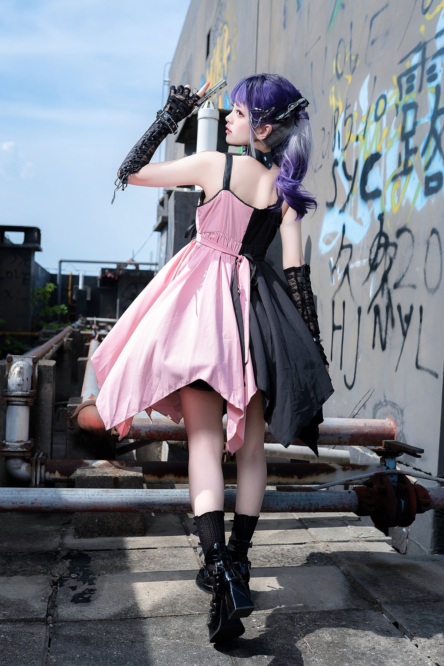 Gosloris Love Dress Pricing Song Suspender