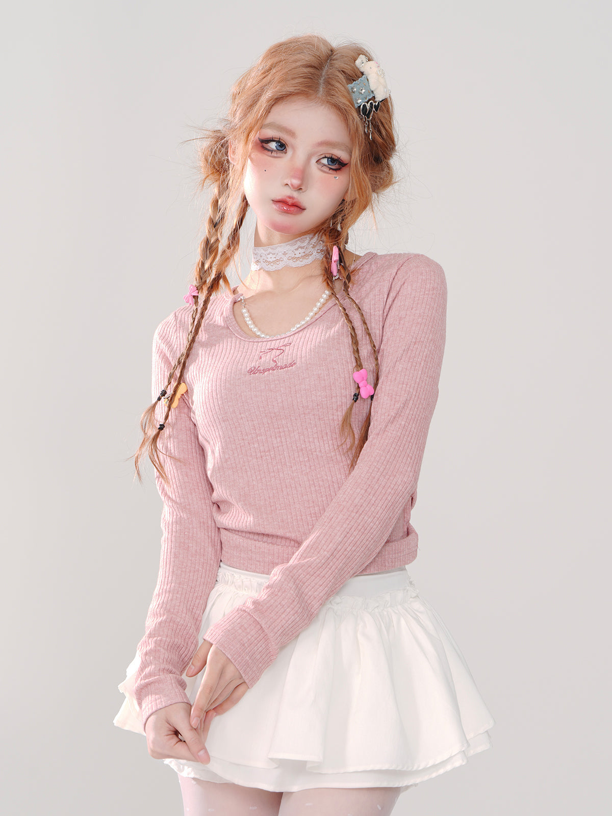 Süßer T-Pfirsich und Pearl Long Apricot