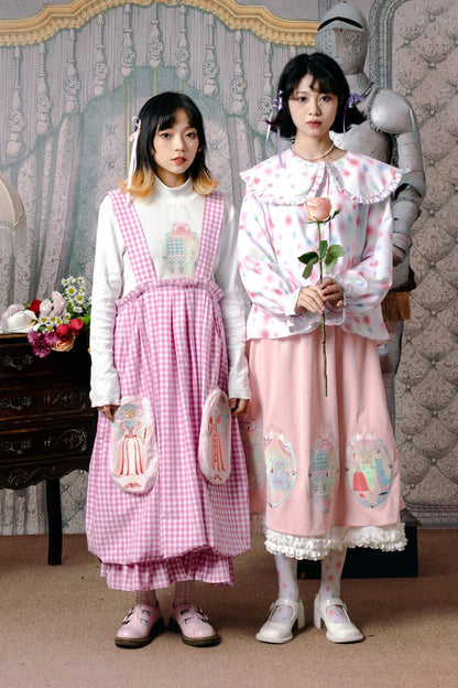 チェックレトロパンツ バルーンサーカス