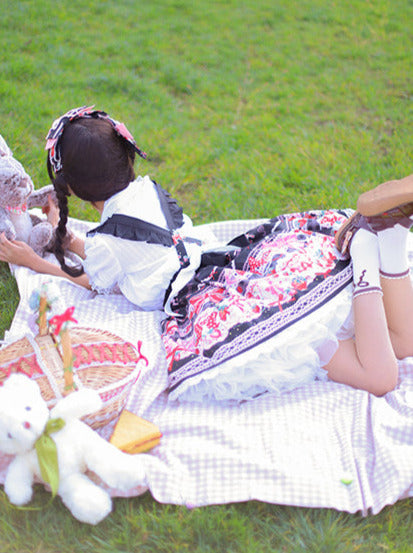 ベリーフライドラビットドレスロリータセット