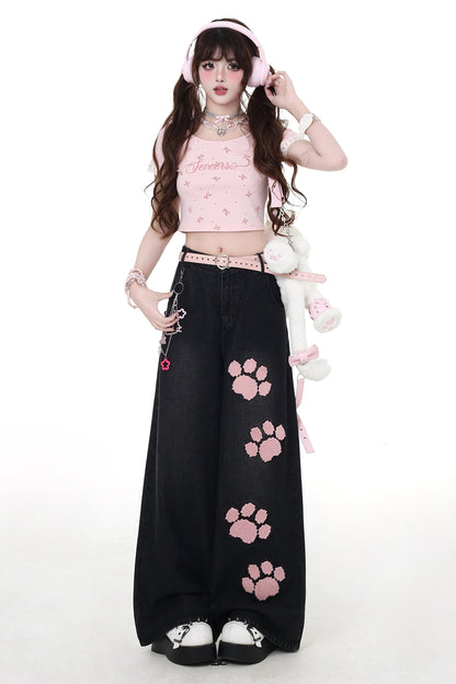 レースTシャツガールクレイジーピンク